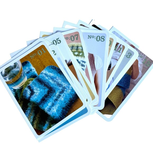 The Felted Knits Patterns 15 Pattern Cards & Instruction Book ONLY *READ* - Picture 4 of 4